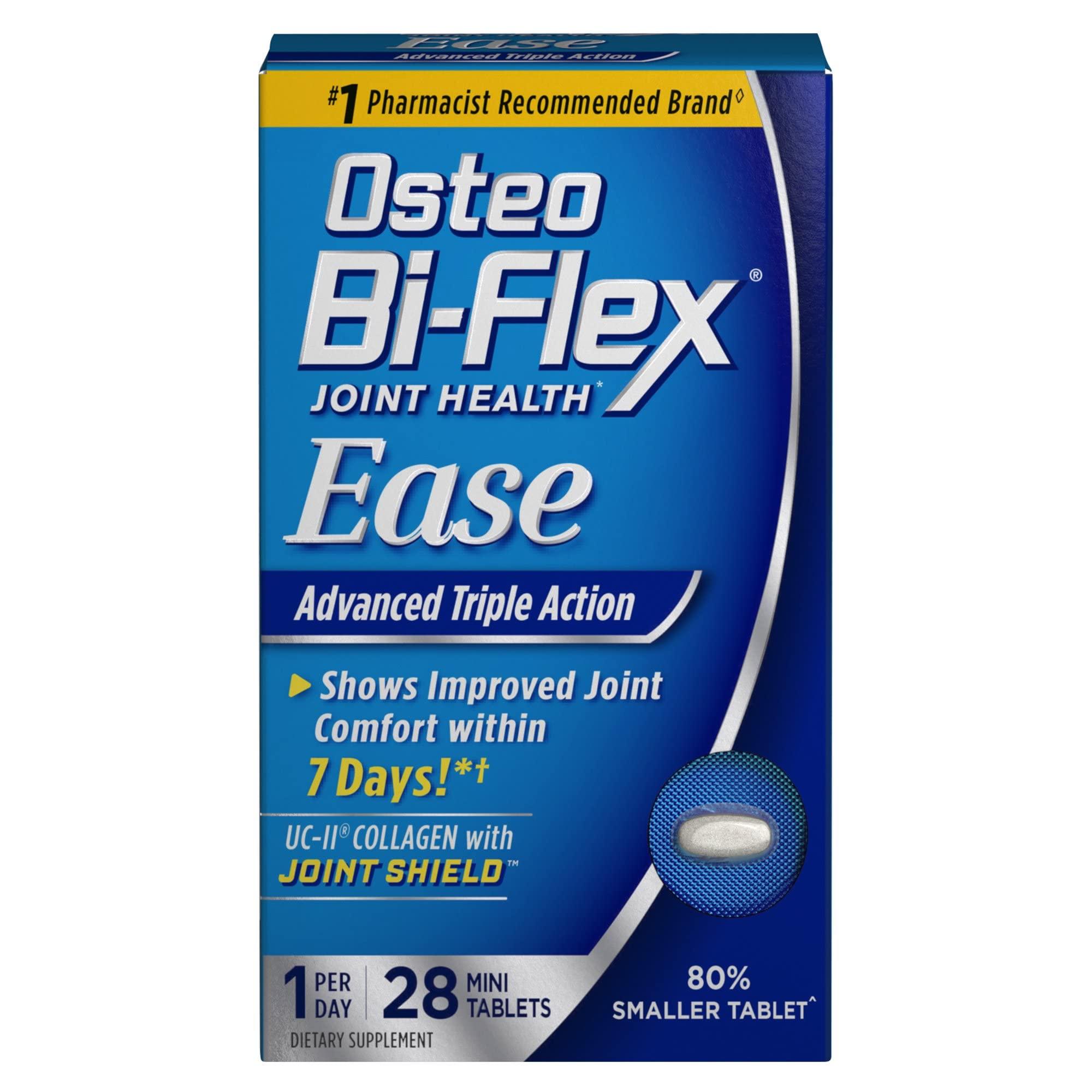 Osteo Bi-Flex Osteo Bi-Flex Joint Health Ease Advanced Triple Action Mini Tabs - 28 ct, Pack of 3