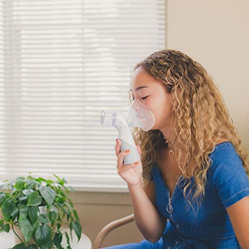 Crane Crane Cordless Rechargeable Warm and Cool Mist Steam Inhaler EE-5948 Provides Instant Relief from Allergies, Cold, Flu, Congestion and Sinus Irritations for Children and Adults