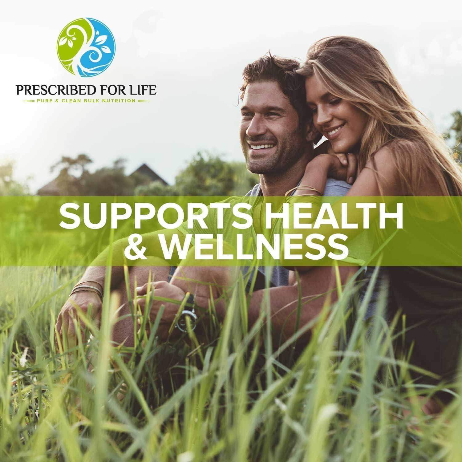 Prescribed For Life Prescribed for Life L Malic Acid Powder | 100% Pure Malic Acid | Supports Energy and Endurance | Food Grade, Gluten Free, Vegan, Non GMO (25kg / 55lb)