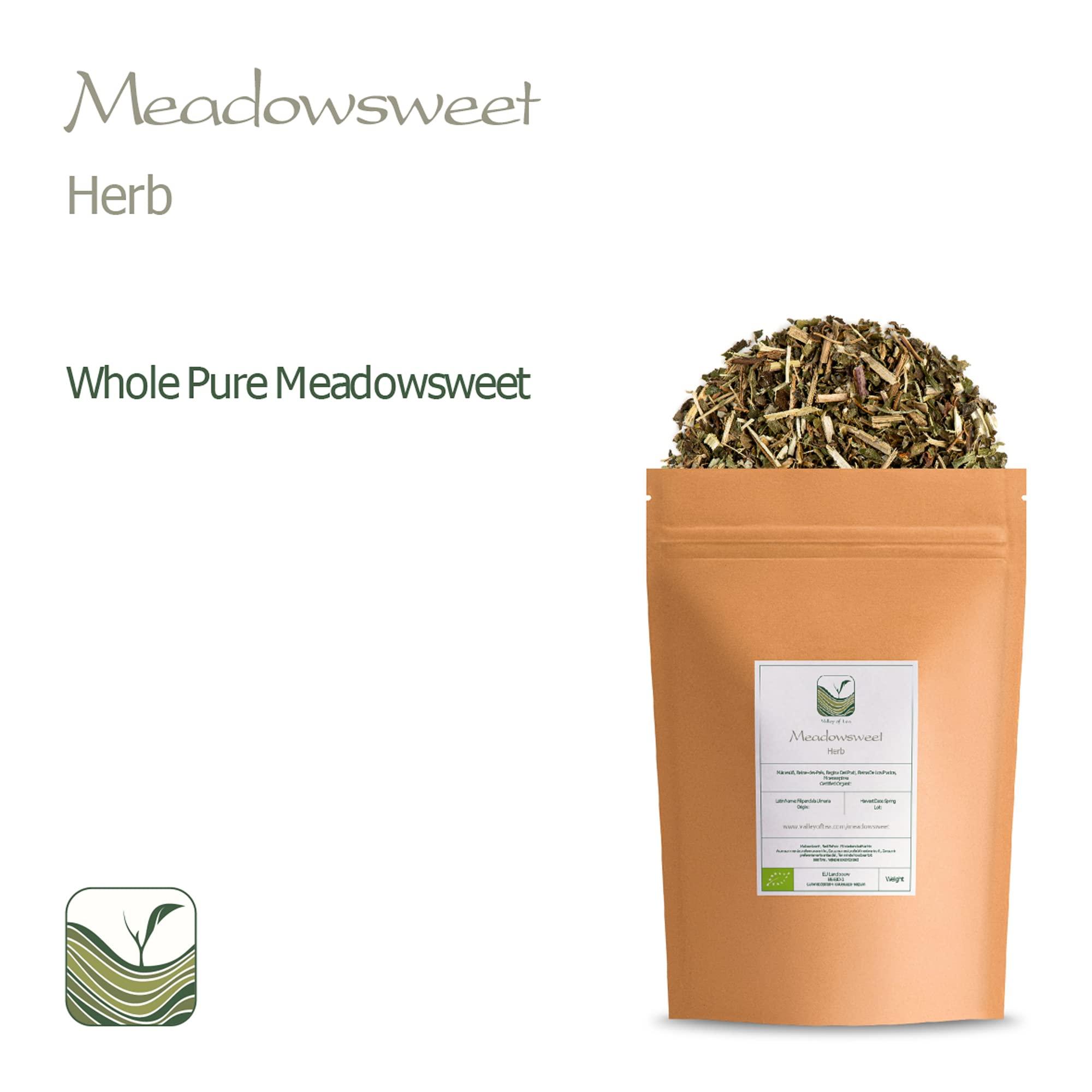 Valley of Tea Meadowsweet Herbal Tea - Meadowsweet Herb Meadow Sweet Meadow 100g