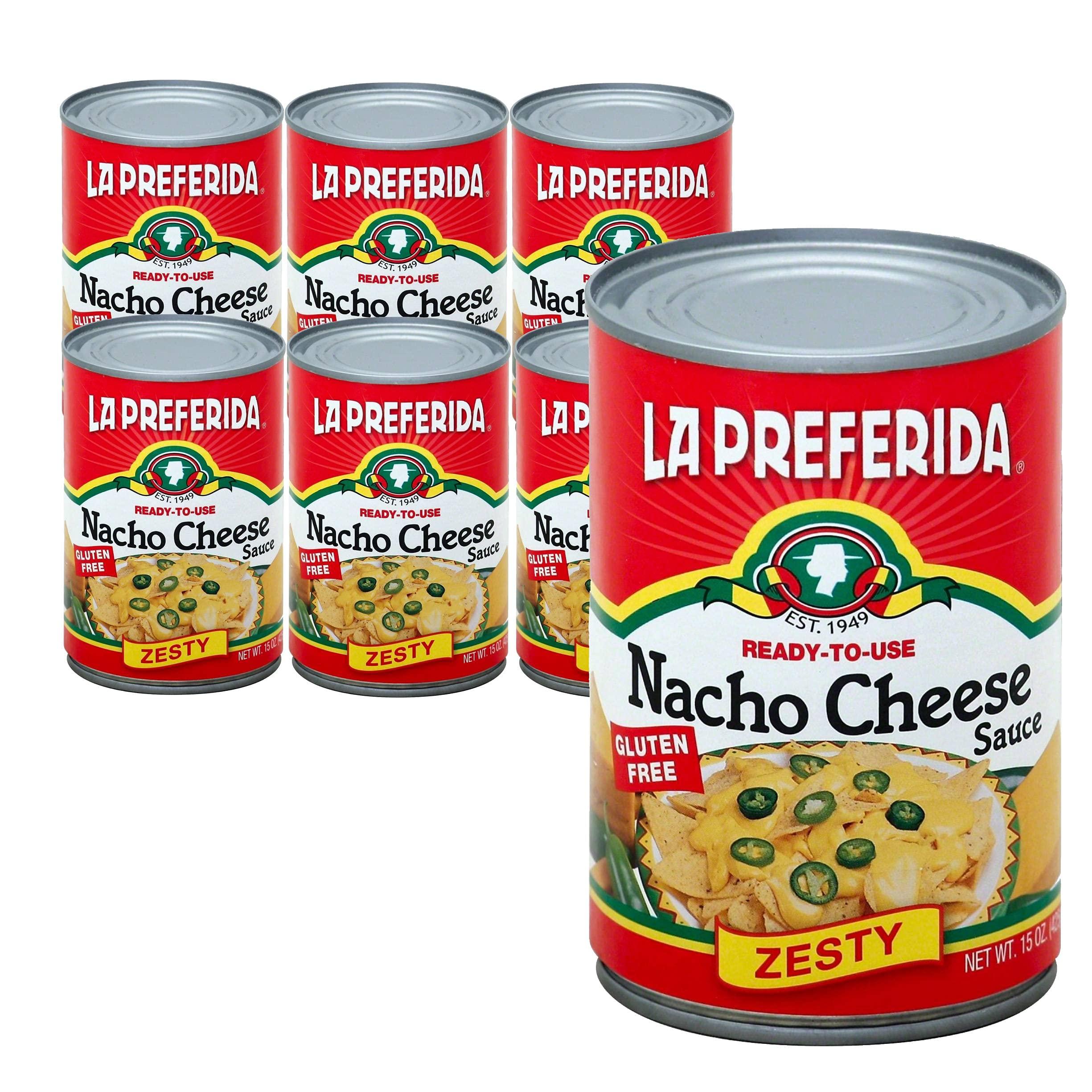 LA PREFERIDA La Preferida Nacho Cheese Sauce, 15 Ounce (Pack of 6)