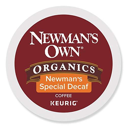 Newman's Own Newman's Own Organics, Newman's Own Special Blend Decaf, K-Cup Portion Pack for Keurig K-Cup Brewers, 24 Count (Pack of 4)