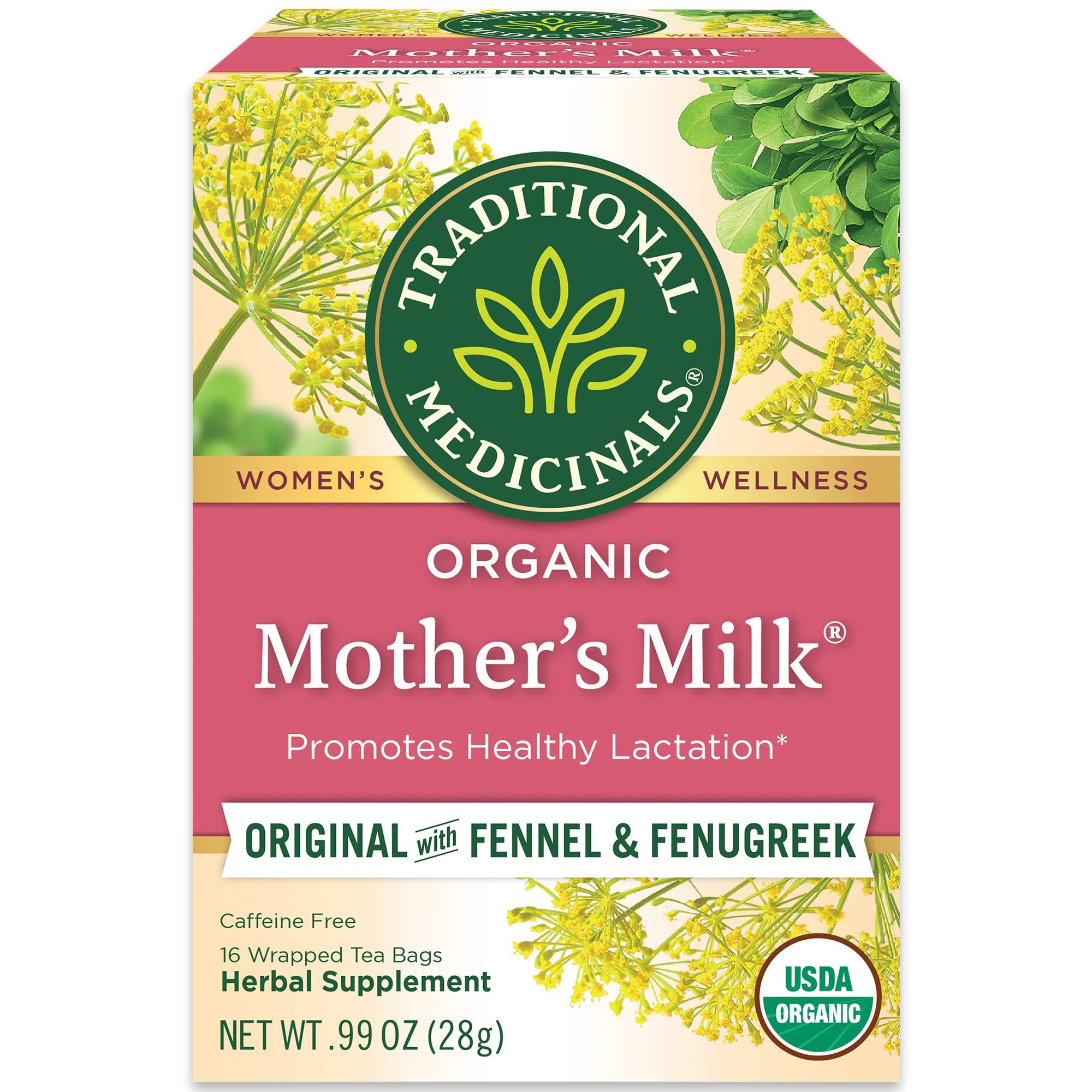 Traditional Medicinals Traditional Medicinals Teas Organic Mother\'s Milk Herbal Tea, 32 Count