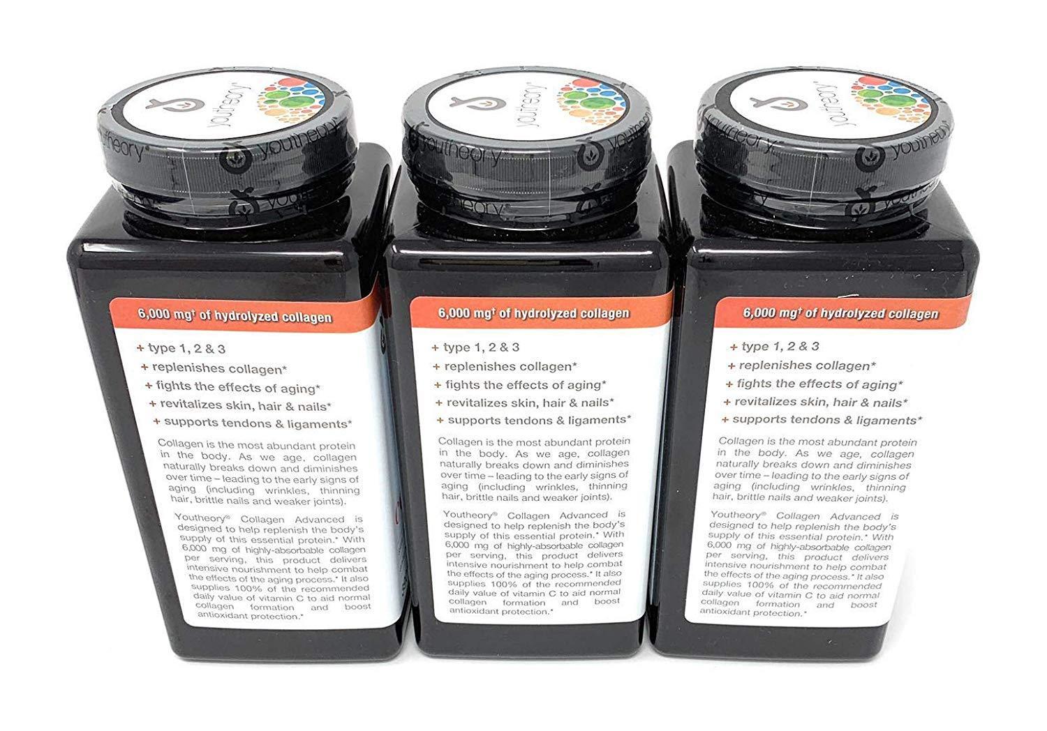 Youtheory Youtheory Collagen Advanced Formula Tablets - 390 ct (3 Pack for Total of 1170 Tablets)