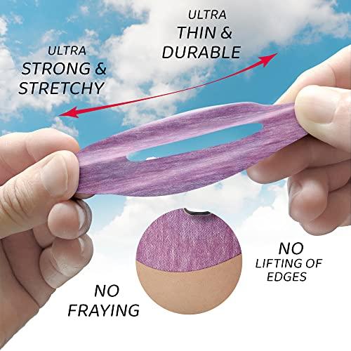 NOT JUST A PATCH Not Just A Patch Air (20 Pack) - CGM Dexcom G6 Adhesive Patches with Hole -Thin, Strong and Light, 14 Day Adhesion, Durable Skin Grip Dexcom Patches G6 Sensor Protectors in Multicolor