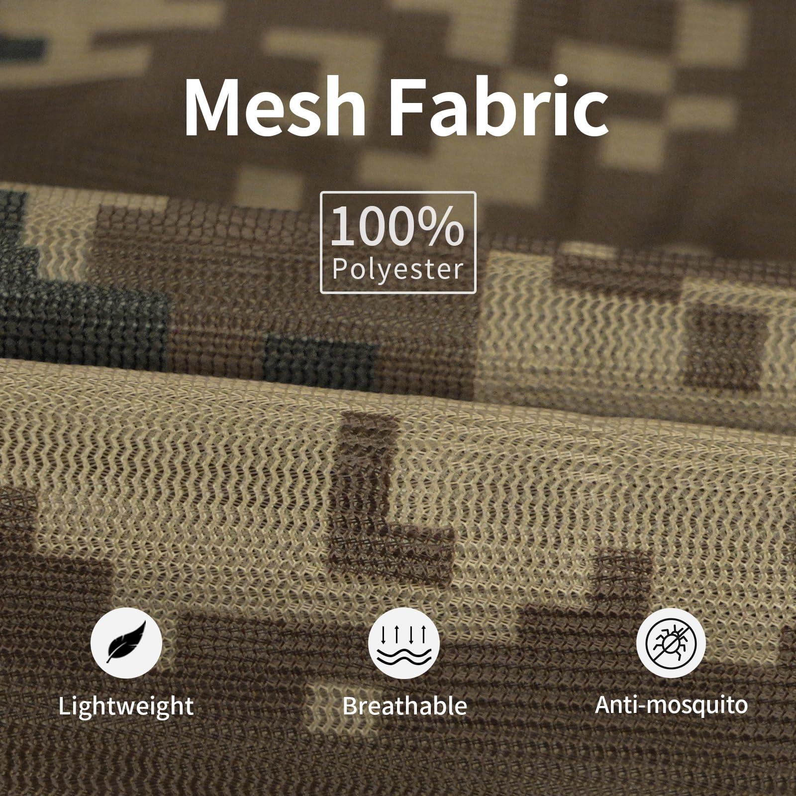 LOOGU LOOGU Mosquito Suits, Net Bug Pants & Jacket Hood Sets - Ultra-fine Mesh - With Fishing, Hiking, Camping and Gardening