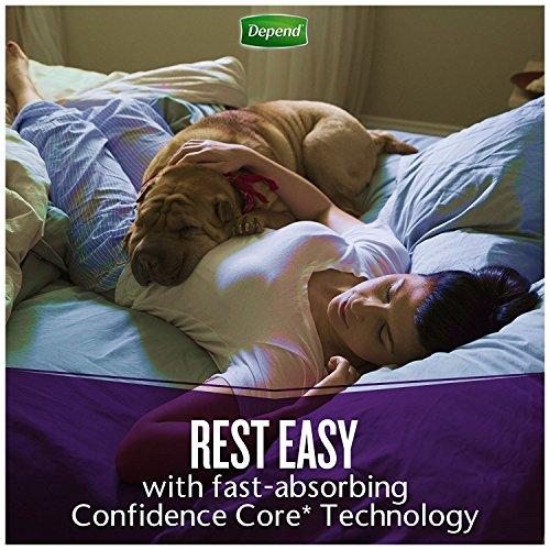 Depend Depend Night Defense Incontinence Overnight Underwear for Women, S/M (Packaging may vary)