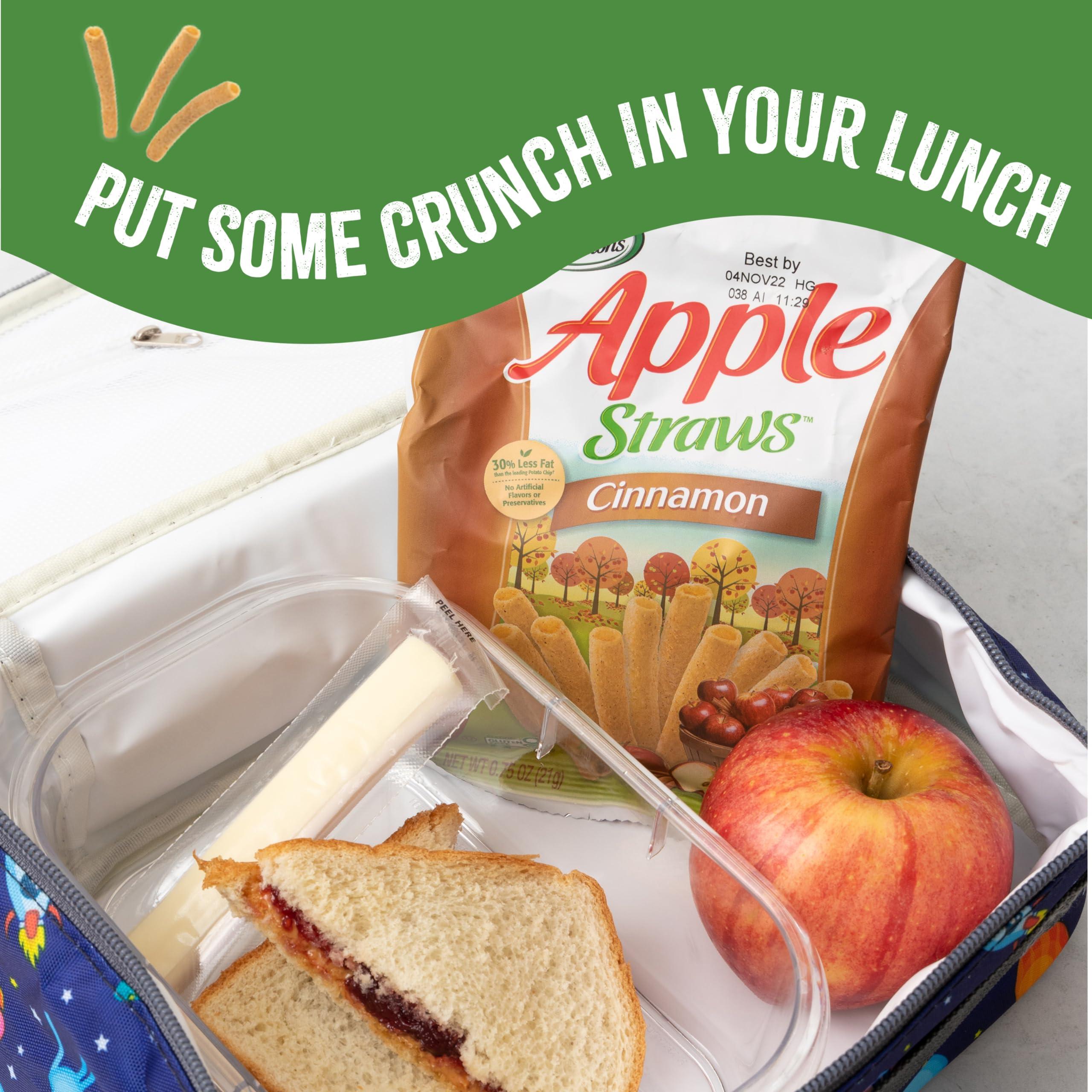 Sensible Portions Sensible Portions Garden Veggie Snacks - Veggie Straws, Snack Size, Apple Cinnamon, 1 Oz (Pack of 24)