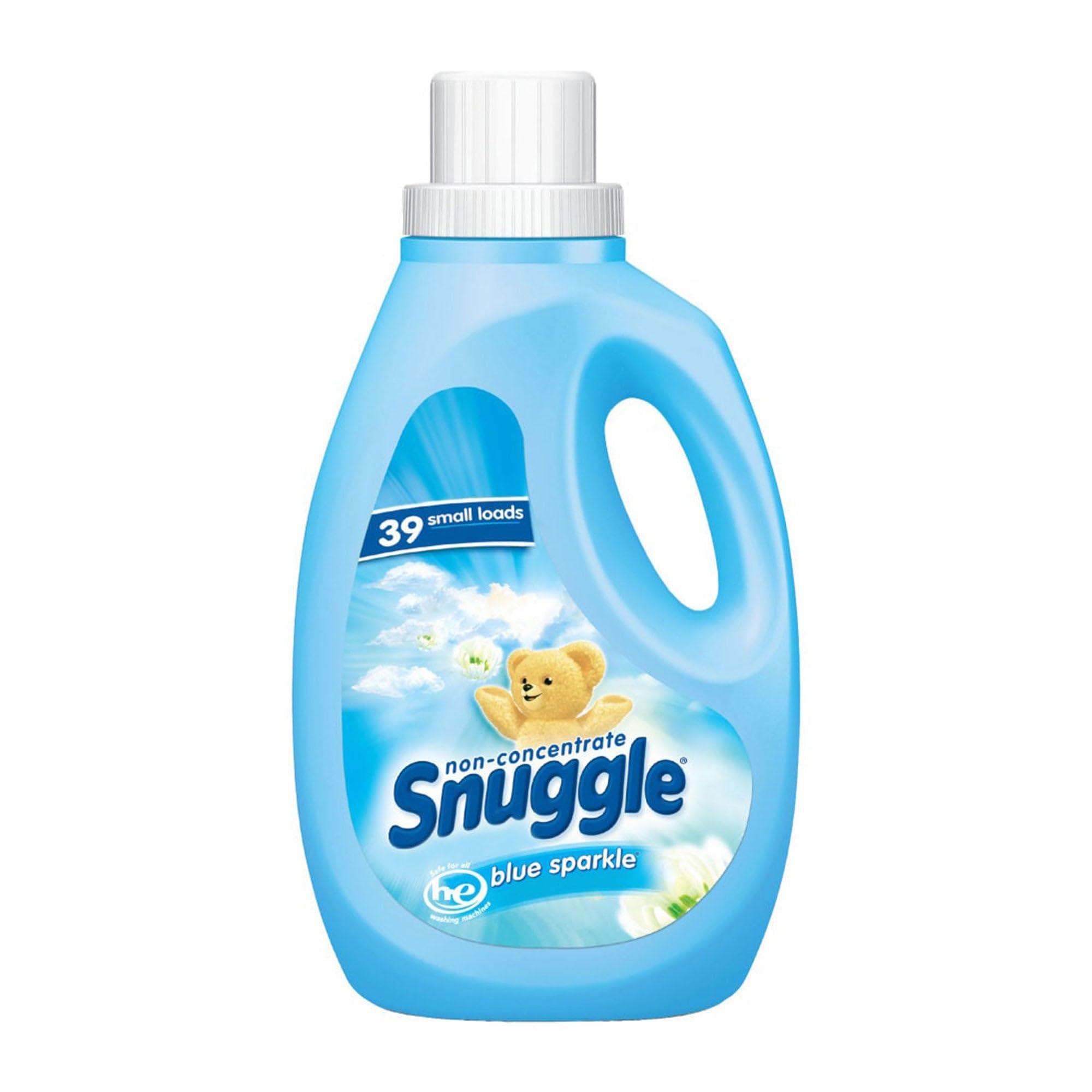 Snuggle Snuggle Fabric Softener, Blue Sparkle, 64 oz