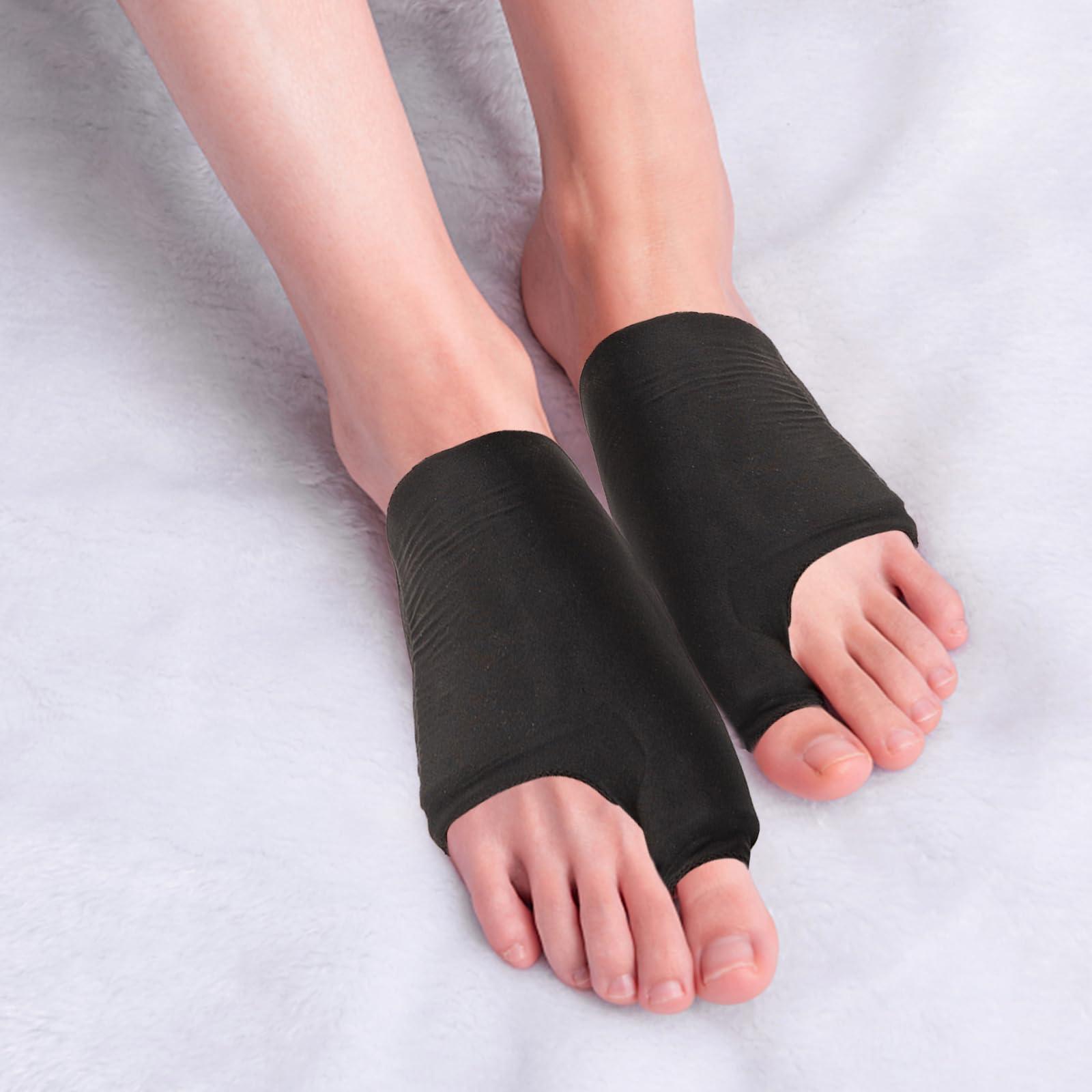 Yxmeiguo Foot Ice Packs Wrap Big Toe for Bunion Relief Gout Pain Relief, Reusable Cold & Heat Therapy Gel Foot Ice Pack Compress for Arthritic Toes, Swelling, Fasciitis, Sport Injuries, Post-Surgery Recovery