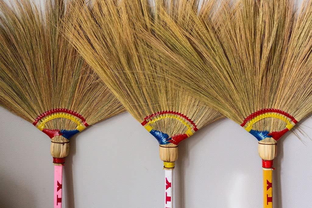 727ph Home Decors Baguio City Broom | Asian Broom | Soft Straw Broom
