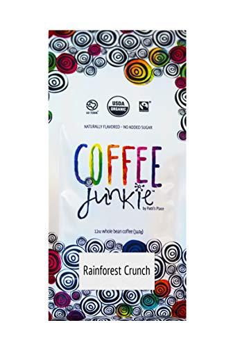 Coffee Junkie Coffee Junkie - Rainforest Crunch Flavored Coffee - 2 LB-Ground