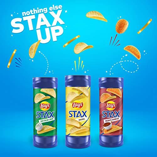 Lay's Stax Lay's Stax Potato Crisps, Original, 5.75 Ounce (Pack of 11)