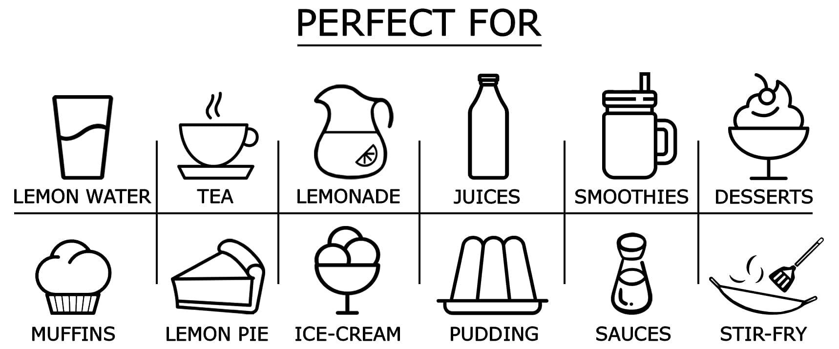 Food to Live Food to Live Organic Lemon Powder, 4 Pounds - Non-GMO, Unsulfured, Made from Raw Dried Citrus Fruit, Vegan, Bulk, Great for Baking, Juices, Smoothies, Yogurts, Contains Maltodextrin, No Sulphites