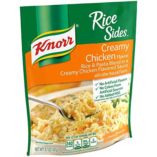 Knorr Knorr Rice Side Dish, Creamy Chicken, 5.7 oz (Pack of 4)
