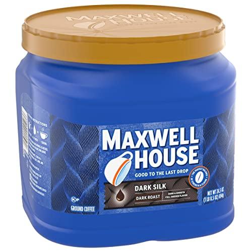 MAXWELL HOUSE Maxwell House Dark Silk Ground Coffee (24.5 oz Canister)