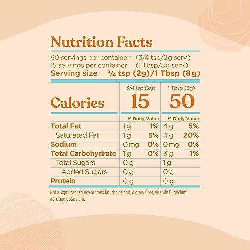 Four Sigmatic Four Sigmatic Think Vanilla Coconut Coffee Creamer | Organic Non Dairy Coffee Creamer with Lions Mane and L-theanine | Vanilla, 4.23 oz