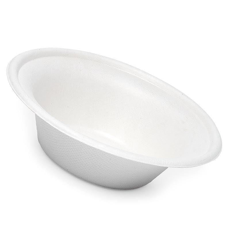 Paper Mart Biodegradable Sugarcane Bowl, 12 Oz., White, Case 1000 | Quantity: 1000