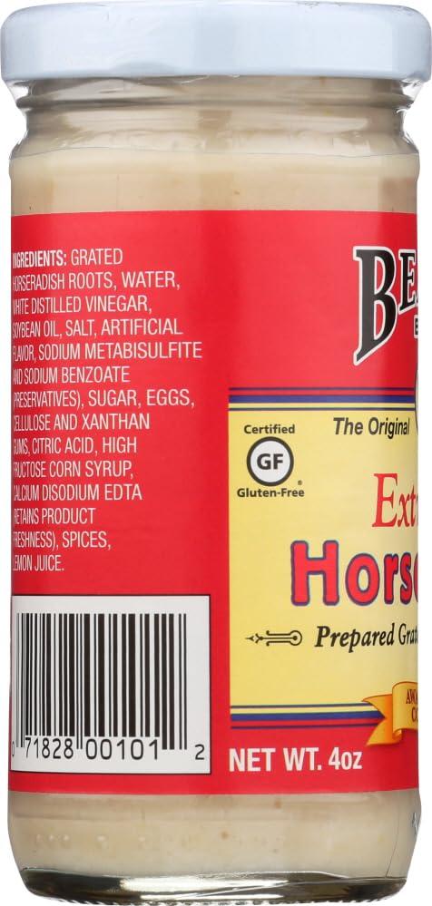 BEAVER Beaver Brand Extra Hot Horseradish 4 oz glass jar (Pack of 6)
