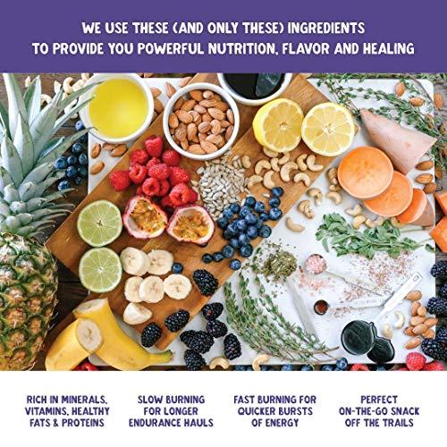 Muir Energy MUIR Energy Real Food Energy Gel Variety Pack for Endurance Athletes (Slow Burning 24 Pack)