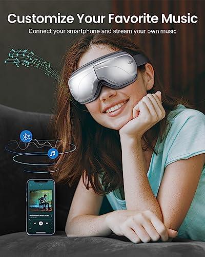 BINOXY Heated Eye Mask,USB Steam Warm Compress for Puffy Eyes Adjustable Temp Sleep Eye Mask for Dry Eye, Chalazion, Blepharitis, Stye (Color : B, Size : 21 * 9cm)