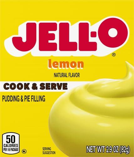 Jell-O Jell-O Cook & Serve Lemon Pudding & Pie Filling (2.9 oz Box)
