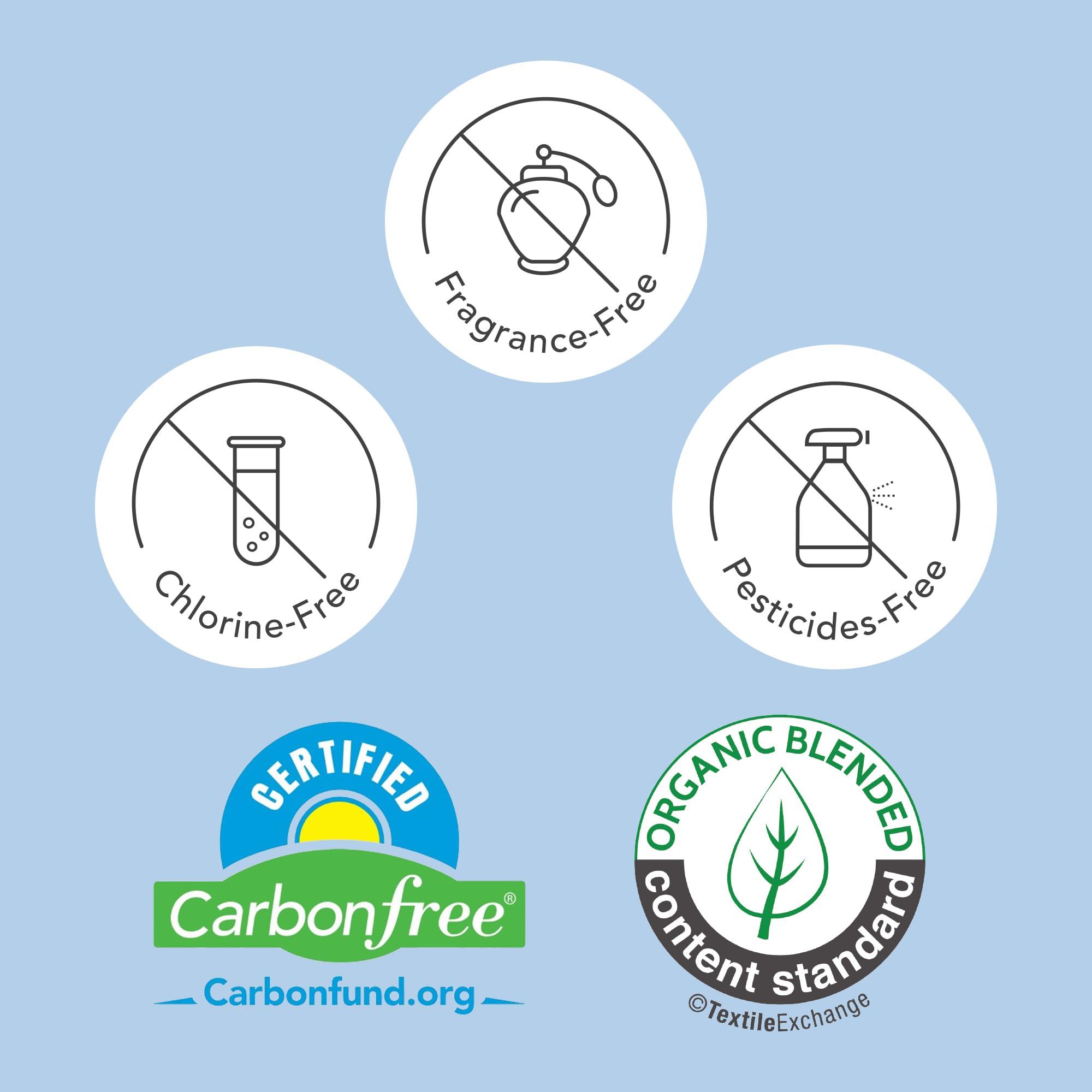 Rael Rael Organic Cotton Incontinence Bundle Pack - Regular and Ultimate Pads, 136 Count