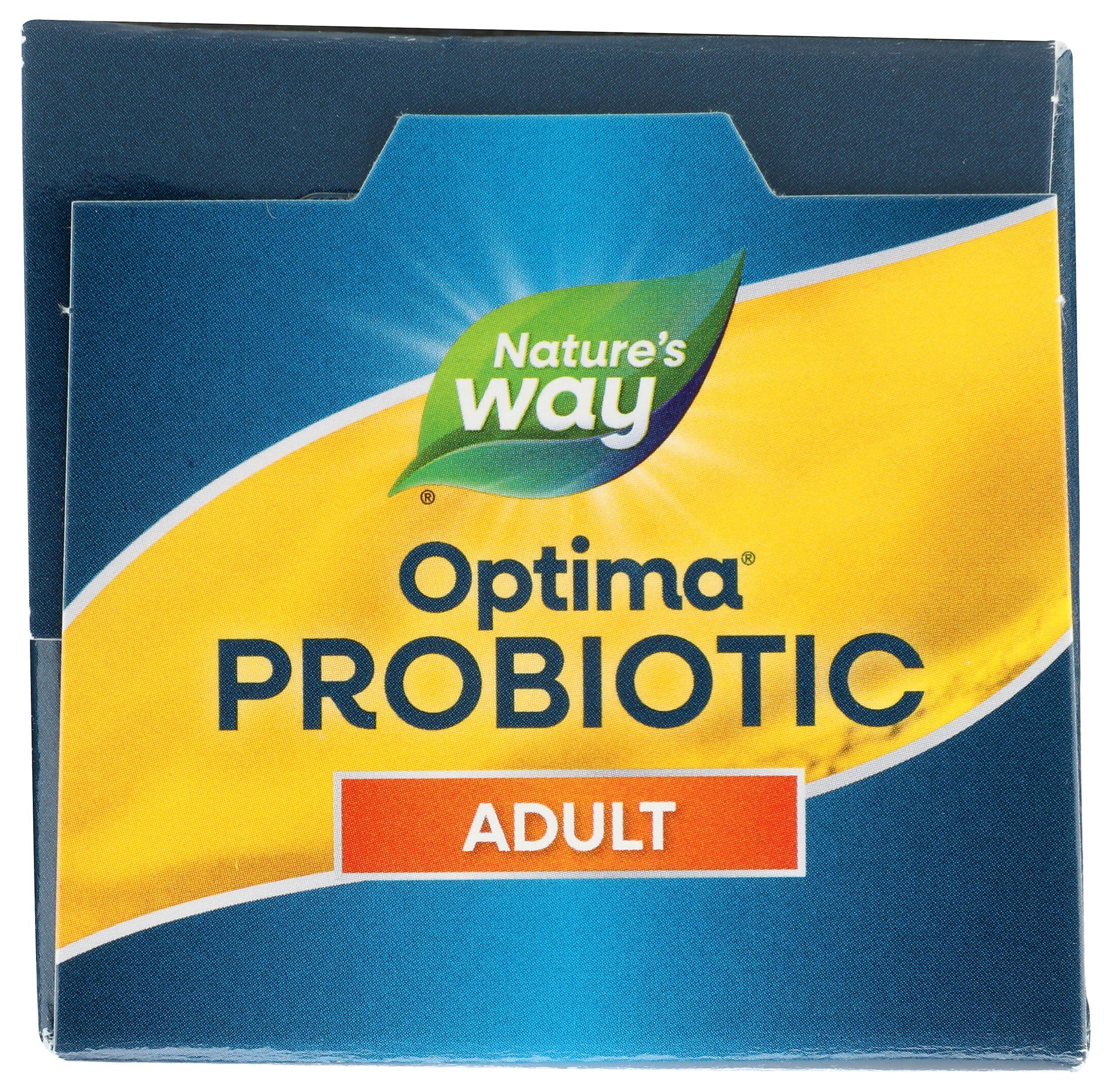 Nature's Way Nature's Way Natures Way Fortify Optima Daily Probiotic, 100 Billion, 15 Strains, Prebiotic, 30 Capsules, 30 Count