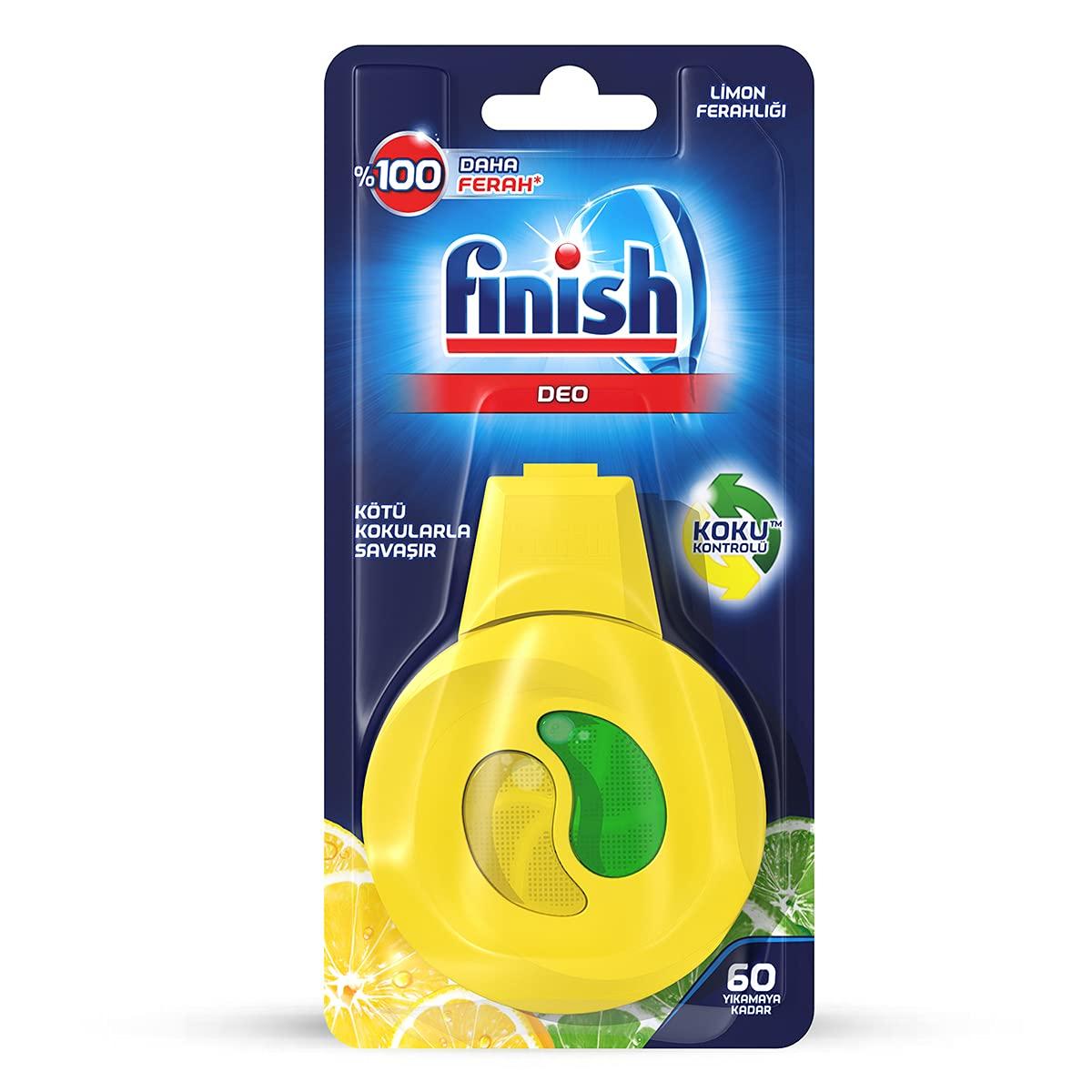 Finish Finish Dishwasher Air Freshener Lemon - 60 Washes