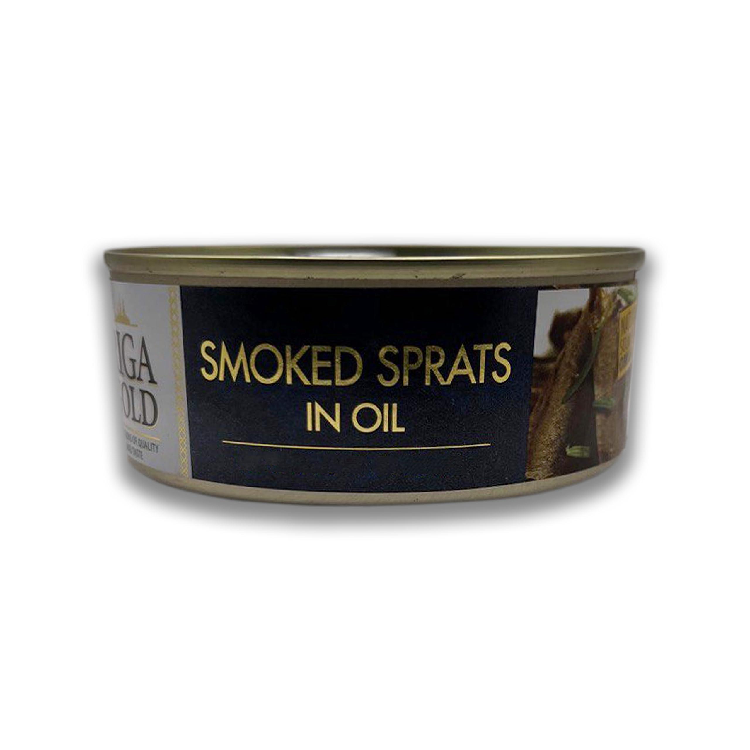 Riga Gold Riga Gold Shproti, Sprats in Oil, 8.4 ounces (pack of 2)