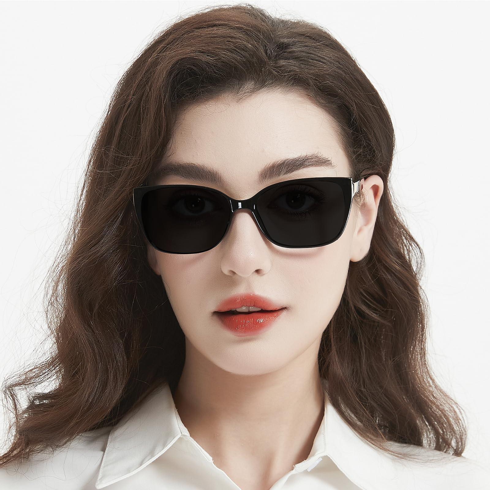 WEMOOTANTS WEMOOTANTS Large Sunglasses 1.25 for Reading Womens Black Sun Glasses Readers 1.0 125 1.5 1.75 2.0 2.25 2.5 2.75 3.0 3.5 4.0