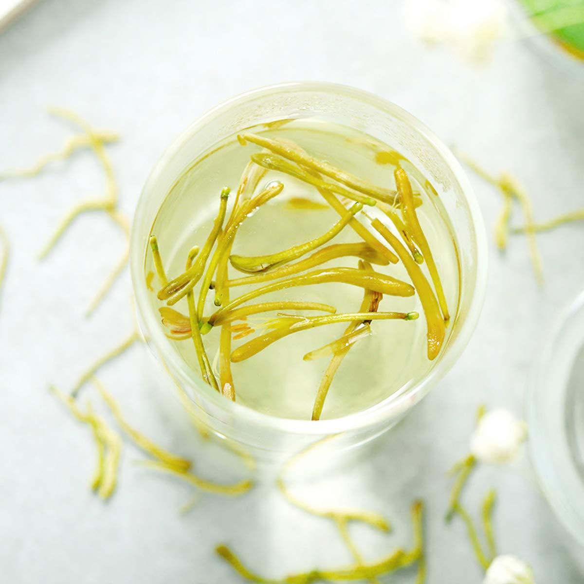 Zunhai Food Premium Honeysuckle Flower Tea, 100% Natural Honeysuckle(Lonicera Japonica) Herbs, 2.0oz