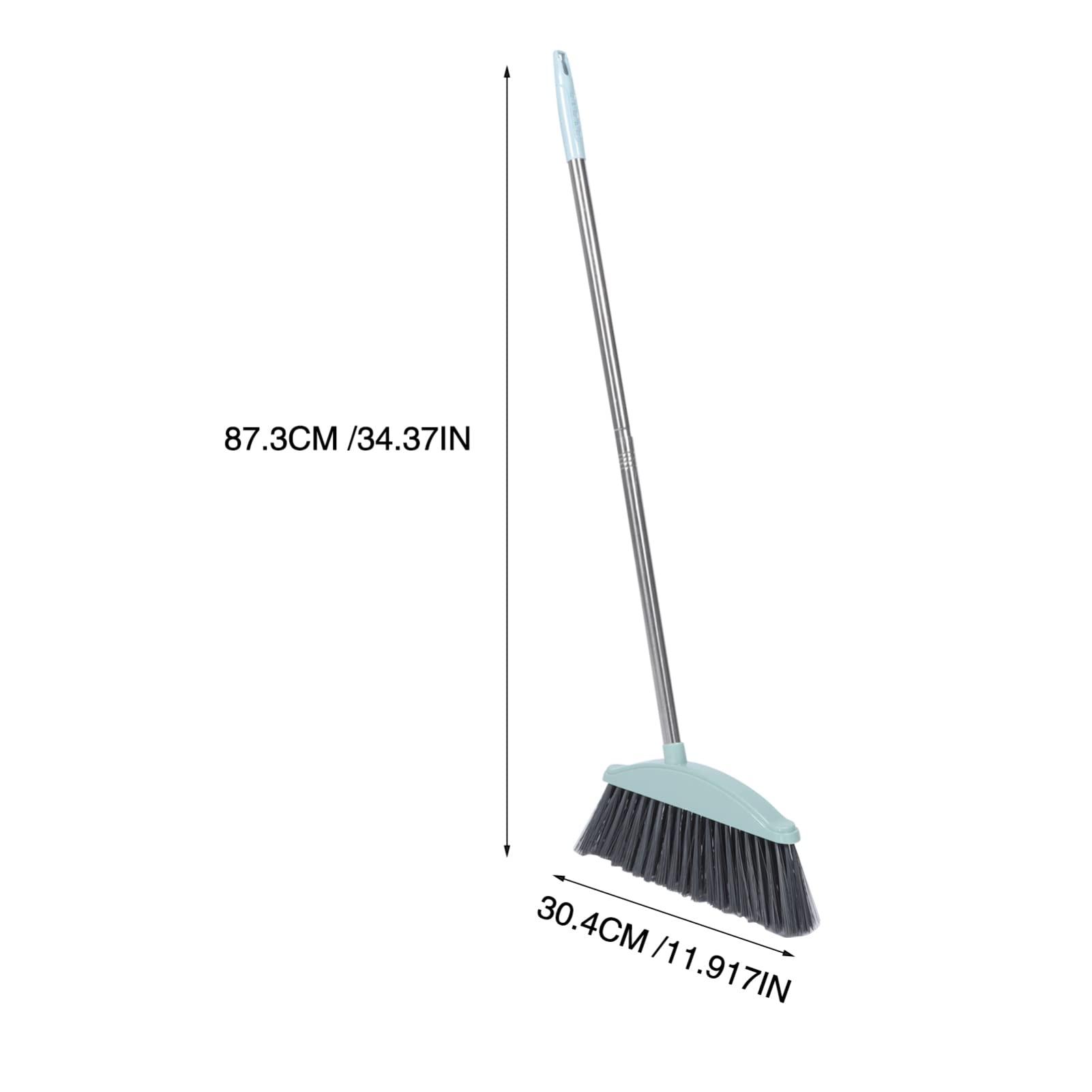 Yardwe Yardwe Indoor Outdoor Broom Floor Cleaning Broom with Long Handle Heavy- Duty Household Brooms for Home Kitchen