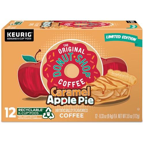 The Original Donut Shop The Original Donut Shop Caramel Apple Pie Coffee, Keurig K-Cup Pod, Light Roast, 72 Count (6 Packs of 12)