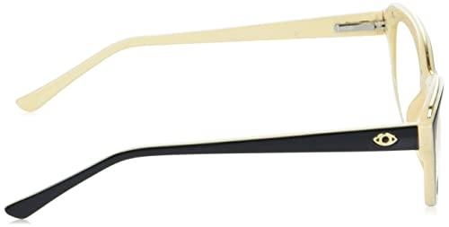 Sofia Vergara x Foster Grant Sofia Vergara x Foster Grant Women's Sofia Reading Glasses Cat-Eye, Black, 56 mm + 3