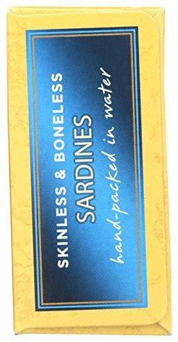 Reese Reese Skinless and Boneless Sardines, Low Sodium in Water, 4.38-Ounce (Pack of 10) Packaging May Vary