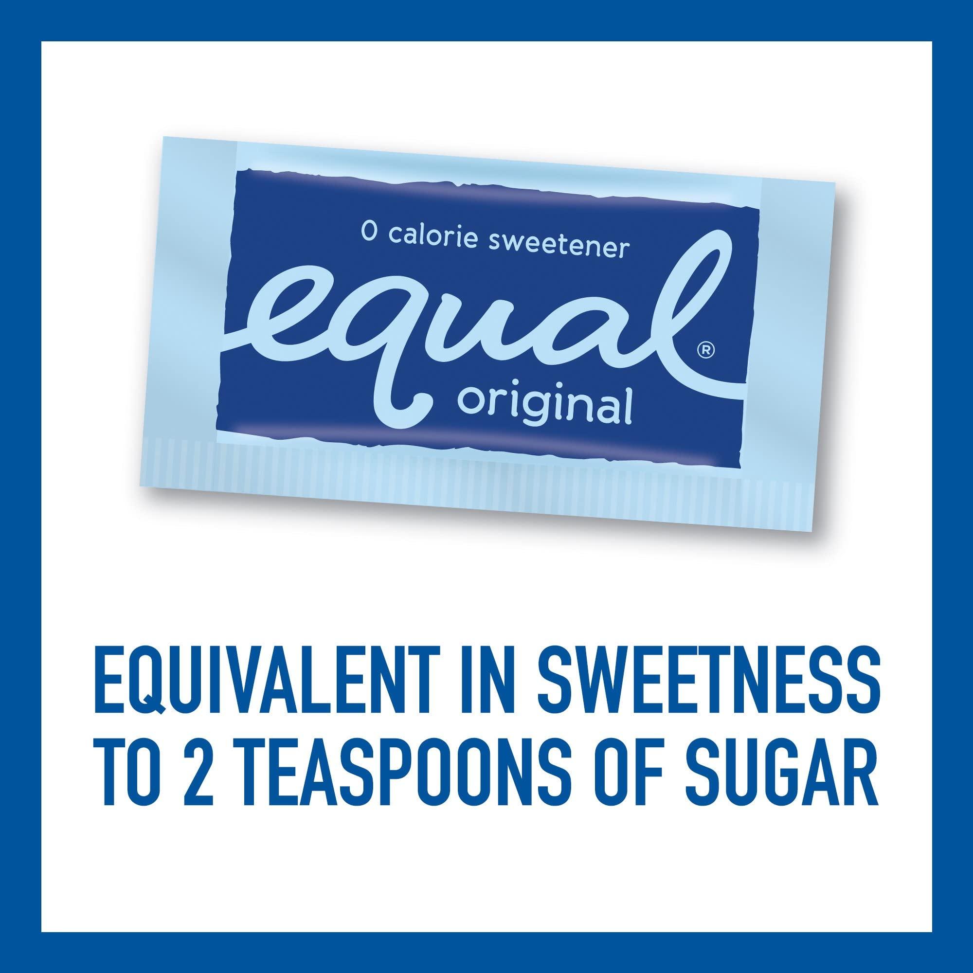 Equal Equal Sweetener Packets 230-Count Packages (Pack of 12)