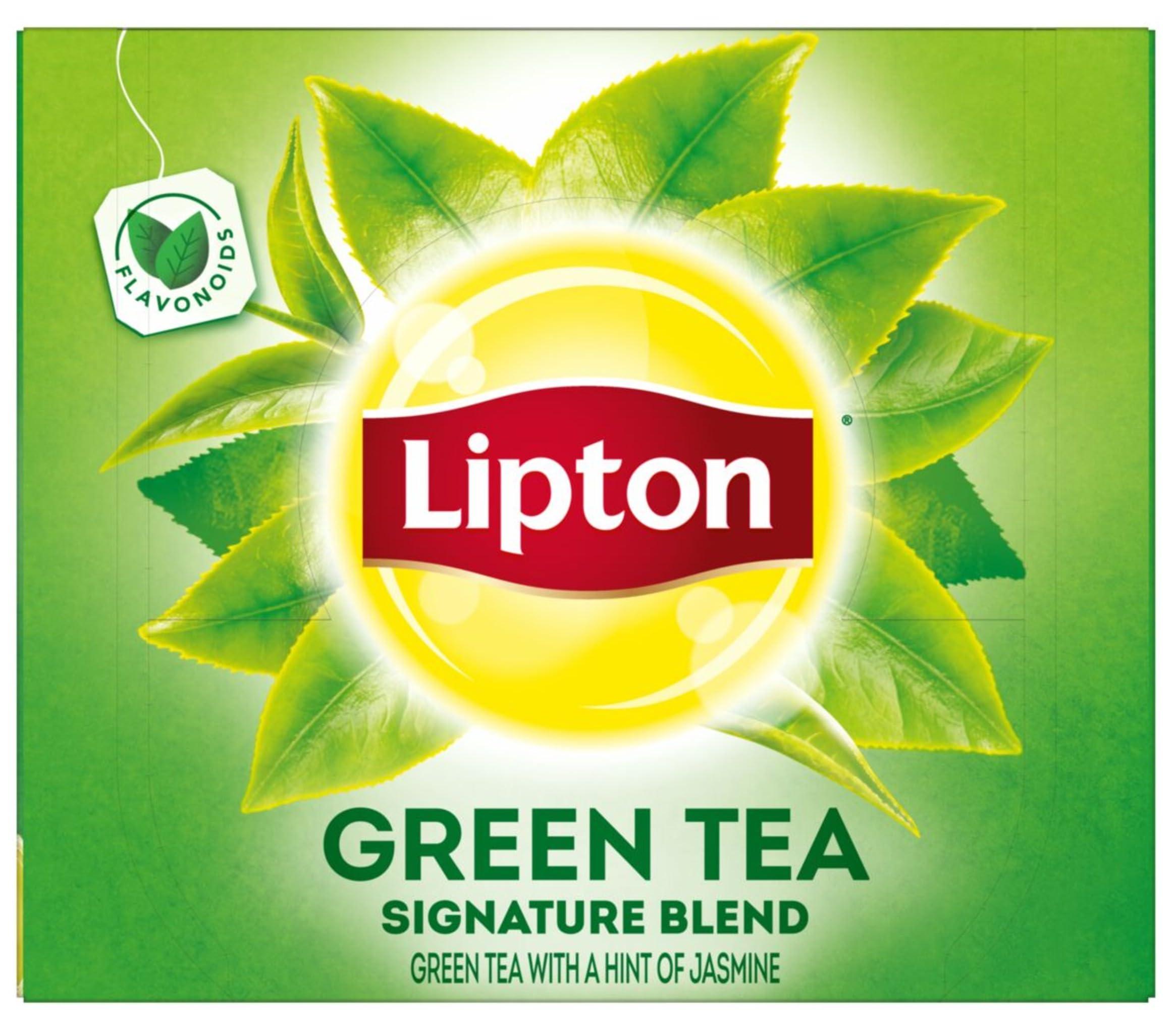 Lipton Lipton Green Tea Bags, Enveloped Hot Tea Bags, 100 Count (Pack of 5)