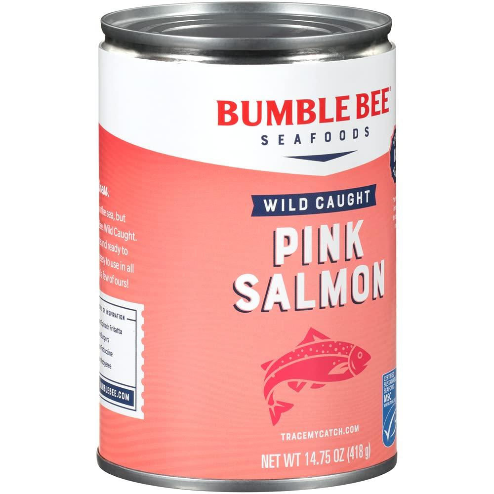 Bumble Bee Bumble Bee Pink Salmon, Premium Wild, 14.75 oz (Pack of 3)