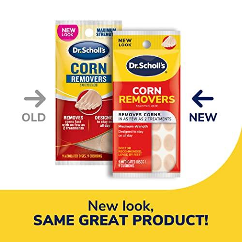 Dr. Scholl's Dr. Scholl's Corn REMOVERS, 9 ct // Removes Corns in As Few As 2 Treatments, Maximum Strength, Stays on All Day
