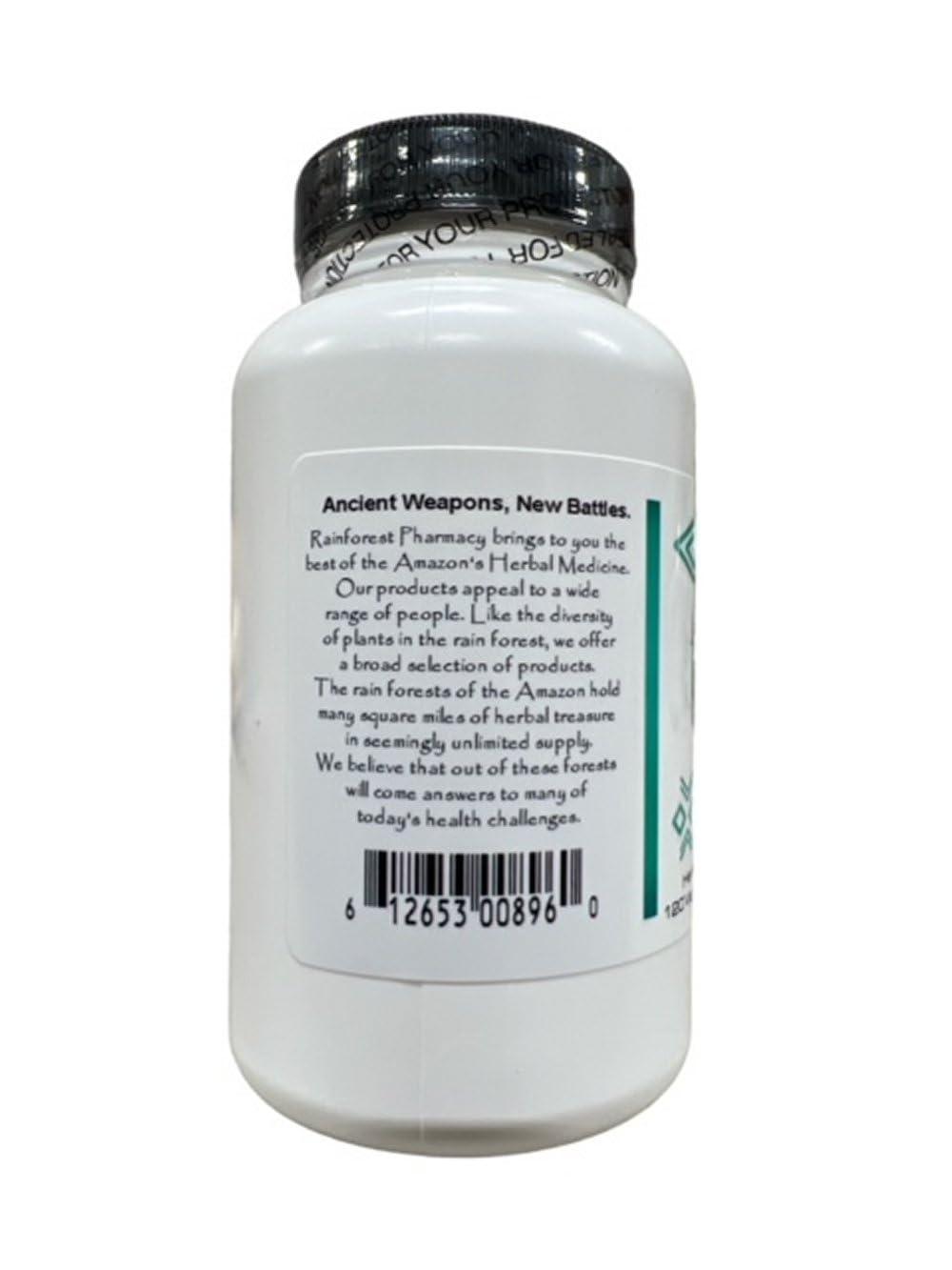 Rainforest Pharmacy Avenca Capsules (Adiantum Capillus-Veneris) 500 mg, 100 Capsules | Wildcrafted Maidenhair Fern Herbal Supplement