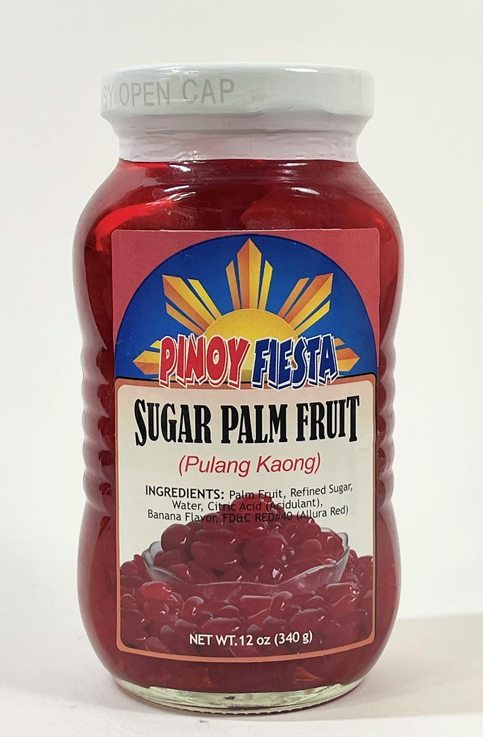 PINOY FIESTA Pinoy Fiesta Sugar Palm Fruit Red Pulang Kaong 340 g (2-PACK)