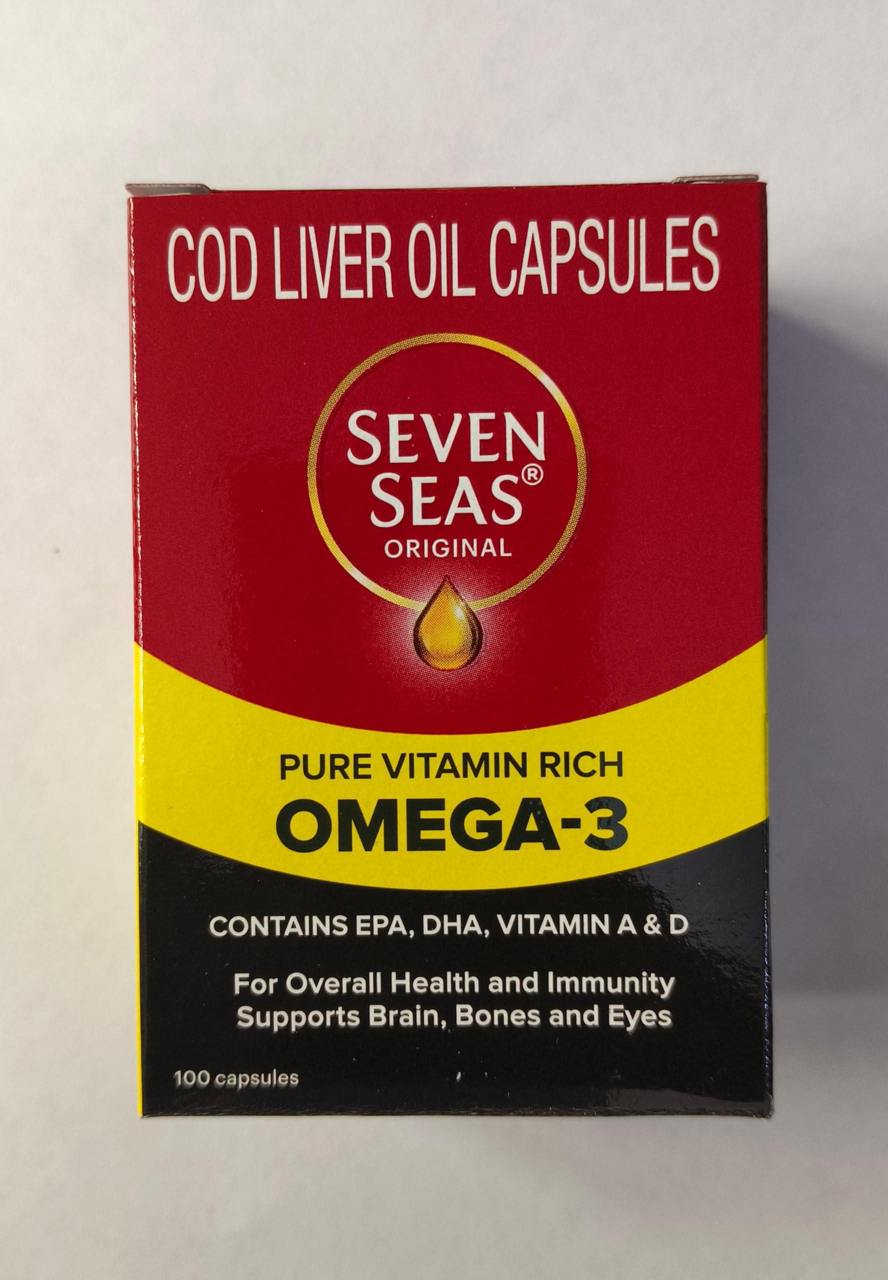 Seven Seas Seven Seas Cod liver fish oil 100 Capsule