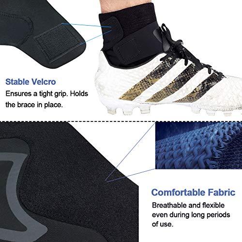beister beister 1 Pair Ankle Support Breathable Neoprene Compression Ankle Brace for Men and Women, Elastic Sprain Foot Sleeve for Sports Protect, Arthritis, Plantar Fasciitis, Achilles tendonitis, Recovery
