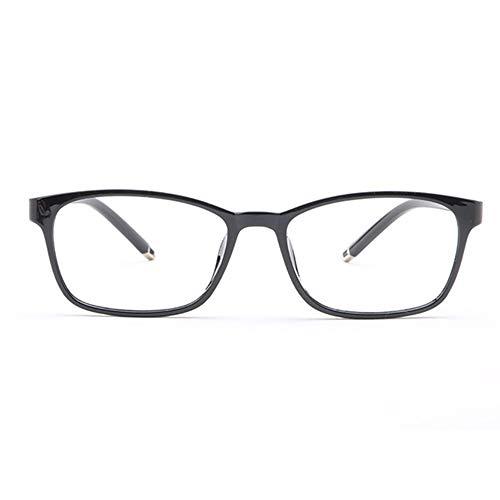Teerwere Unisex flat glasses Anti Blue Light Blocking Glasses For Unisex Computer Reading Gaming Glasses Lens Blue Light Filter Computer Glasses Classic Rectangle Frame Reading glasses ultra-thin lenses