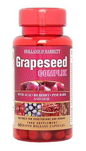 Holland & Barrett Grapeseed Complex 60 Capsules