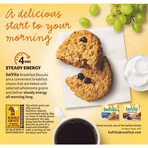 Belvita belVita Soft Baked Oats & Chocolate Breakfast Biscuits, 5 Packs (1 Biscuit Per Pack)