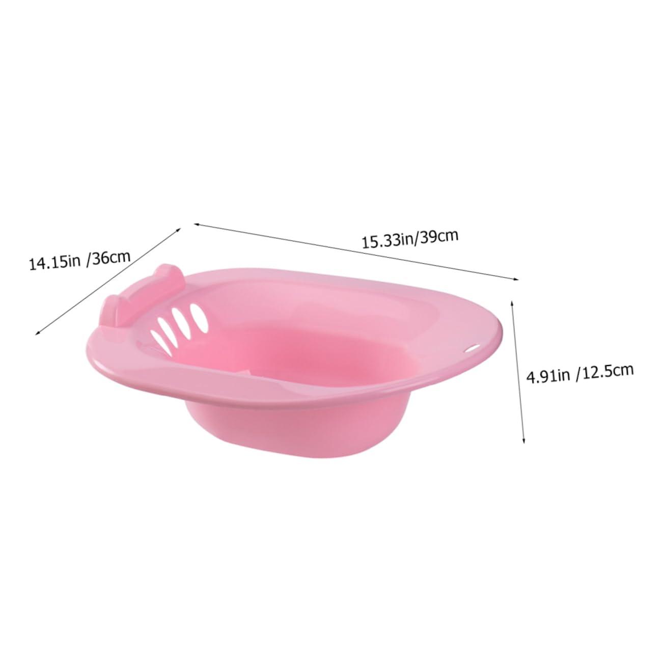 GOOHOCHY GOOHOCHY Toilet Soaking Sitz Bath Tub for Personal Hemorrhoids Relief Postpartum Care Made of Smooth Material