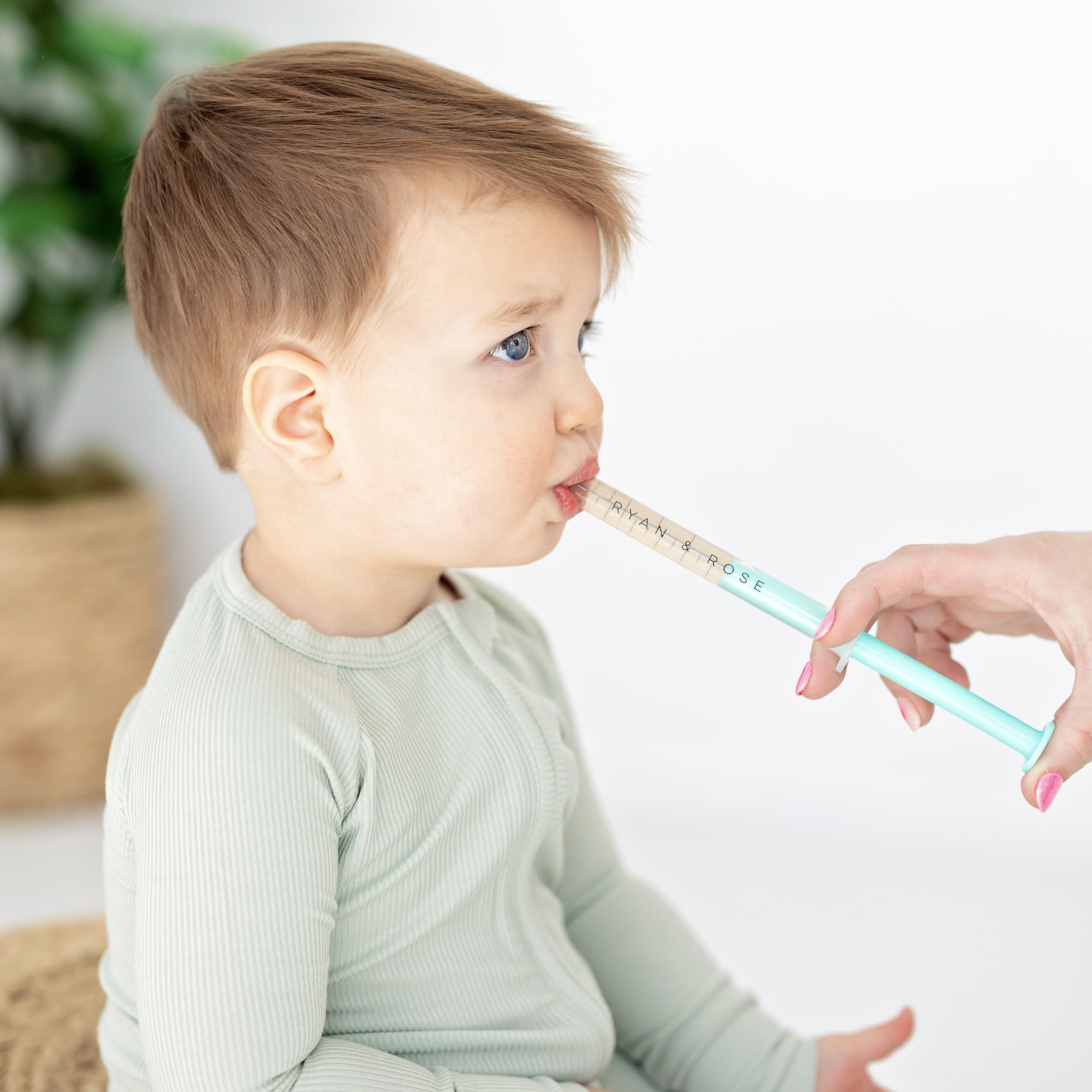 Ryan & Rose Ryan & Rose Cutie Dose - Baby Medicine Dispenser Syringe For Children Medicine Syringes For Children Medication Dispenser Baby Medicine Syringe Baby Medicine Dropper Baby Syringe - 3 Pack (Lollipop)