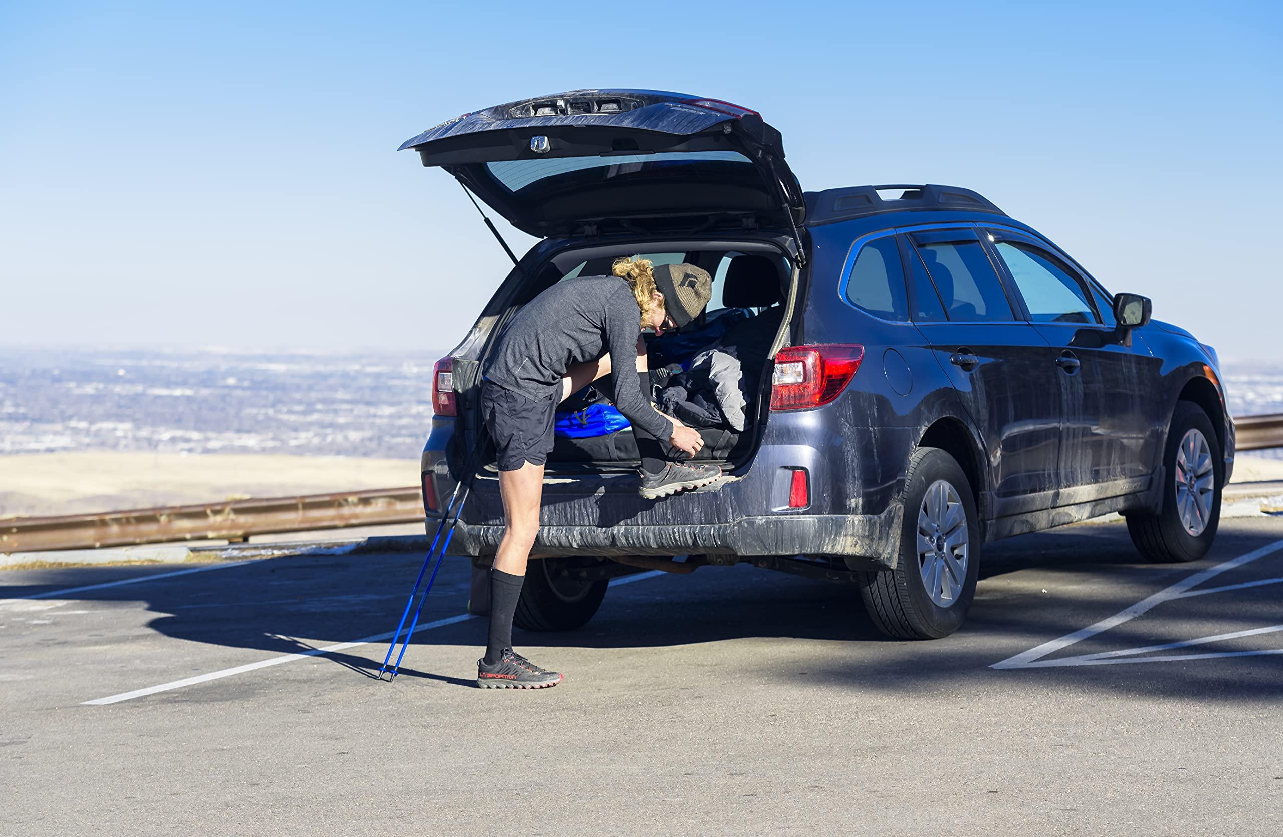 AerisTex AerisTex Graduated Compression Calf Sleeves, Black, Small (18-23 mmHg)